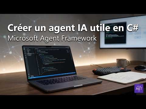 Créer un agent IA utile en C# avec Microsoft Agent Framework