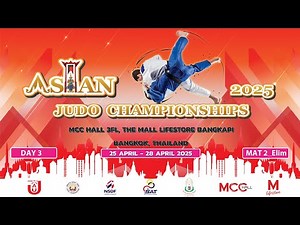 Day-3(Elim) Mat 2: Bangkok Asian Judo Championship 2025