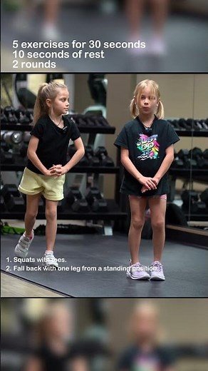 Workouts for Kids ║ Fun Exercises for Girls ║ GROWING STRONG