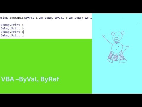 8 VBA ByRef ByVal