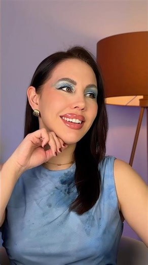 Christmas makeup transformation into Cinderella🩵 Full makeup tutorial is already on my channel✨