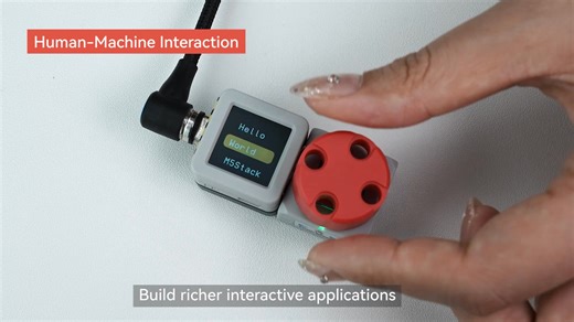 #M5StackNew 🎉 Chain Encoder Released Chain Encoder is a rotary encoder input node in the M5Stack Chain series, integrating an AB rotary encoder, a center push button, and a programmable RGB LED for intuitive HMI and smart home control. ✨Features ✅ M5Stack Chain series, AB rotary encoder ✅ STM32G031G8U6 core controller ✅ Button input, uses UART serial daisy-chain communication protocol ✅ 1 x RGB LED, LEGO-compatible mounting structure ✅ 2 x HY2.0-4P expansion interfaces for Chain series device e