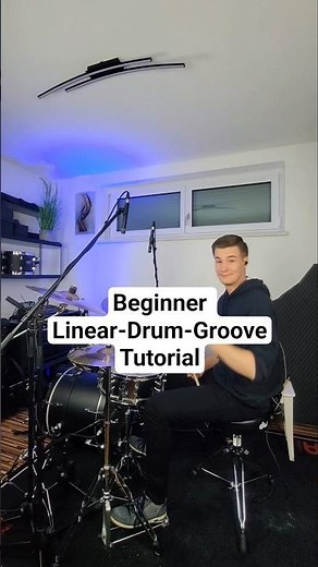 Beginner Linear-Drum-Groove Tutorial 🥁