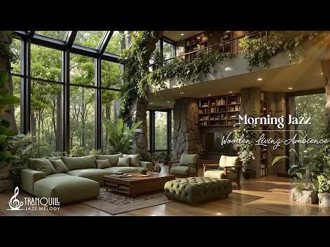 Cozy Morning Forest Jazz | Soft Piano Music for Relaxation, Deep Focus and Slow Living