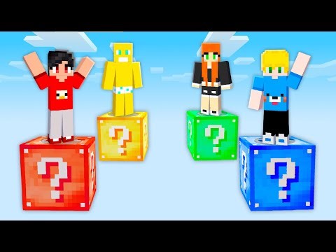 Who wins the Lucky Blocks battle?!