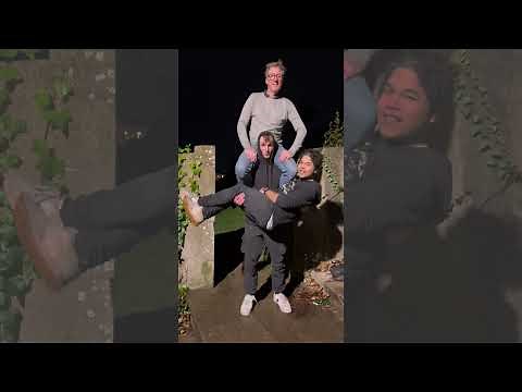 Shoulder ride and front lift challenge