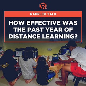 Rappler Talk: How effective was the past year of distance learning?