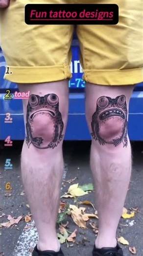 Strange tattoo patterns