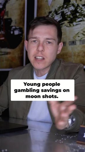 Stop Risky Moonshots Smart Investing for Young People #cryptonews #successmindset #investing #btc