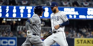 Hosmer's defensive skills on display early for SD
