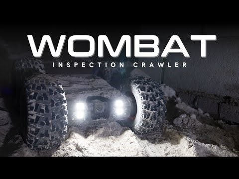 Wombat Inspection Crawler - Professional Remote Robot for Crawlspaces & Tight Areas - UplinkRobotics