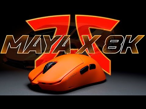 Lamzu x Fnatic Maya X 8K Gaming Mouse Review. The Lamborghini of Gaming Mice! Light, Fast and Strong