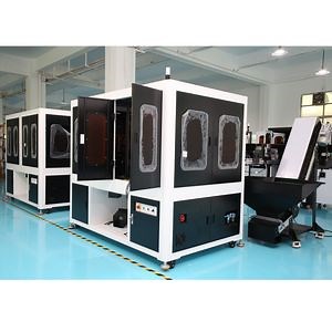 [Hot Item] Small Black Connector Vision Inspection Machine Device with Automatic Vibration Disk