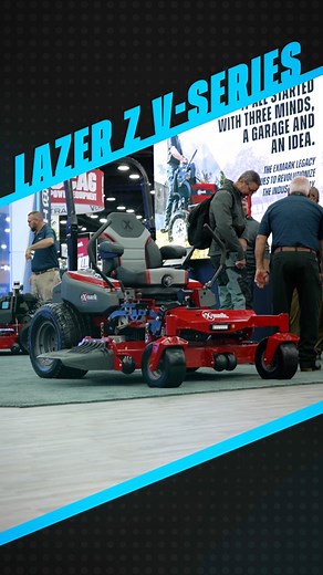If you’re looking for an electric zero-turn mower with the power, productivity, and cut quality of the Exmark Lazer Z, you’ve found it in the new Lazer Z V-Series. 👊 *coming in 2024 #TeamExmark #Exmark #ExmarkMowers | Exmark Mowers
