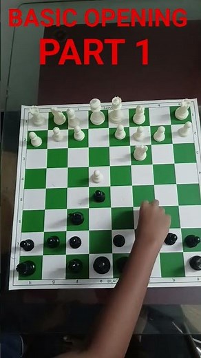 Basic chess opening part 1 #chess