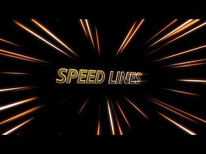 Create Zoom and Speed Line Effect in DaVinci Resolve - Free Template and Fusion Tutorial
