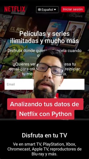 Analizando tu info de #Netflix con #python y bibliotecas de #datascience #cienciadedatos