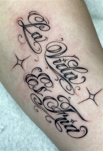 Feminine Chicano Script Tattoos: A Unique Art Form