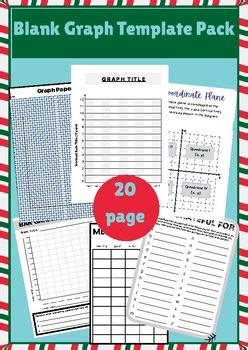 Blank Graph Template Pack-new year