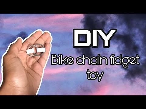DIY bike chain fidget toy! Super easy! | ayaz drawz