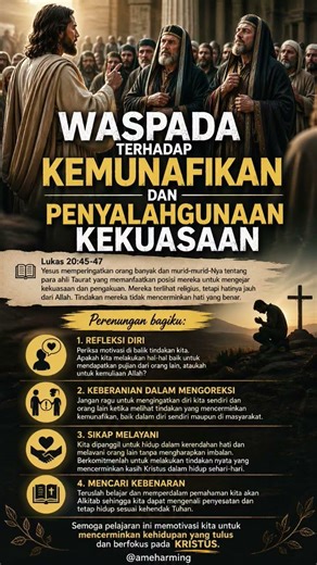WASPADA SIKAP MUNAFIK