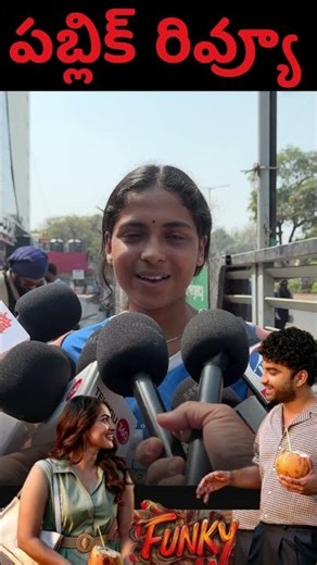 FUNKY Movie Public Talk and Review 😂🔥 | Vishwak Sen | Kayadu Lohar | Anudeep KV