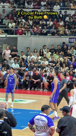 Balti Baltazar's Key Free Throws in Ginebra vs Converge