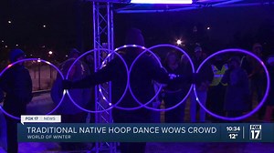 Traditional native hoop dance wows crowd at World of Winter