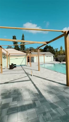 This paver pool deck completely transformed the outdoor space, bringing elegance, durability.