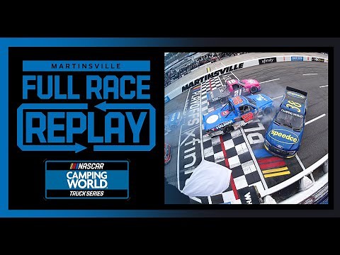 United Rentals 200 from Martinsville Speedway | NASCAR Camping World Truck Series Full Race Replay