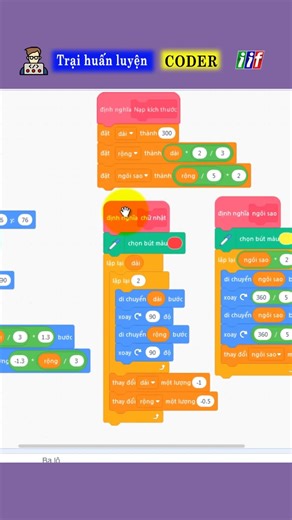 Vẽ lá cờ Việt Nam bằng Scratch | Lập trình trẻ em Scratch