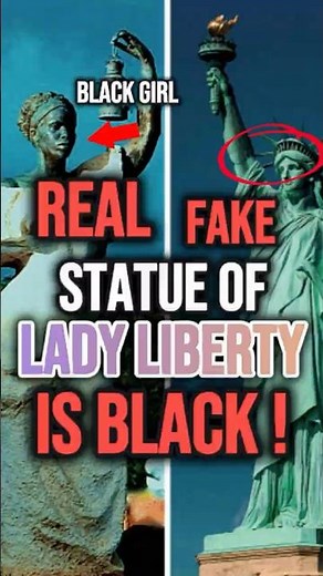 The Statue of Liberty Was Originally Black #blackhistory