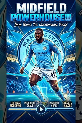 Yaya Touré Skills & Goals 🔥 | Powerful Dribbling, Long Shots & Midfield Masterclass