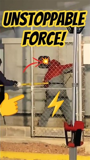 The Ultimate Security Test! 😲 How the High-Power Safety Hook Works! 🛠️ #electrician #engineering