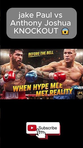 Jake Paul vs AJ 2025 – Full Fight Simulation with EPIC Knockout Moments! 🥊📊