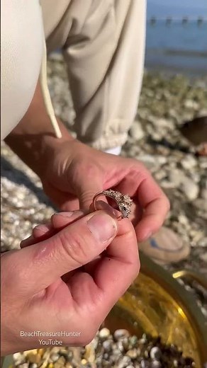I Found Hidden GOLD Inside Seashells on the Ocean Shore! 😱