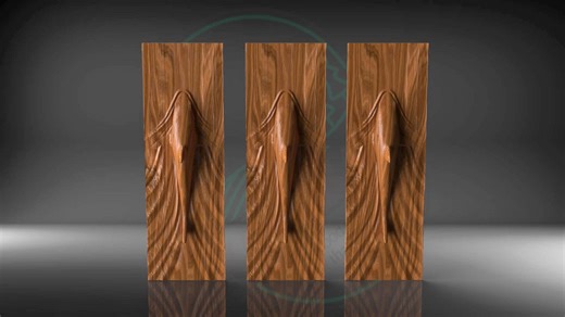 Shark and Waves STL File for CNC Wood Carving – 3D Relief Digital Download - Etsy Canada