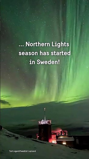 Northern Lights in Sweden 🌌 Things to do in Swedish Lapland this winter