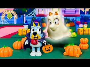 BLUEY Halloween Compilation For Kids | Pretend Play with Bluey Toys