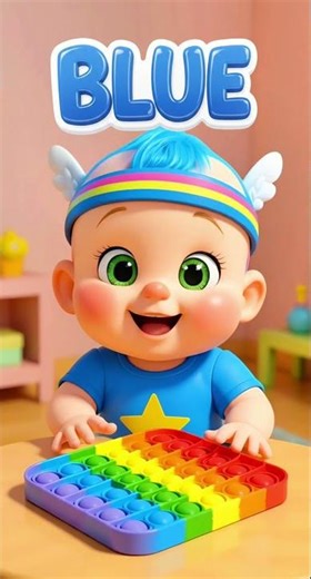 Pop It Colour Party 🌈 | Learn Colours With Pop-It #colors