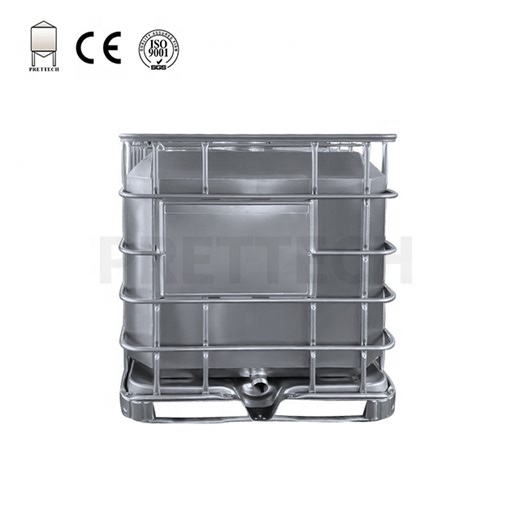 1000 Liter Ibc Tote tank Stainless Steel Containers for Storing Solvents