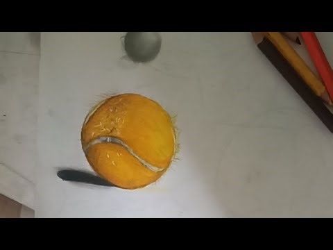 🔥 Realistic Tennis Ball 3D Drawing LIVE 🎾 | Watch It Come to Life!