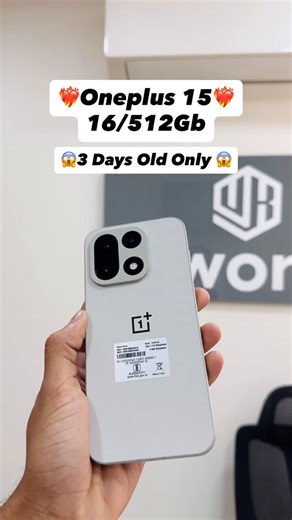 UK I World-Apple Studio | Mobile phone Shop | Nikol Ahmedabad on Instagram: "Only 71,999/-RS,Oneplus 15-16/512Gb—Open Active Only(Non Use)—up to 1 year Oneplus Warranty—Indian Full Kit —MRP-79,999/-❌UKiworld-71,999/-✅ More information call 9537501112 #mobileshop #oneplus #bestservice #customerreview #costomerservice #new #openactive"