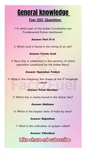 Competitive Exams Students Get READY For GENERAL Knowledge Questions And Answers #shorts #gk #ias