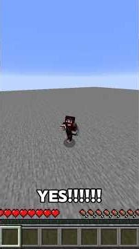 HARDEST Jump in Minecraft EVER with JUST ONE Item... | #shorts