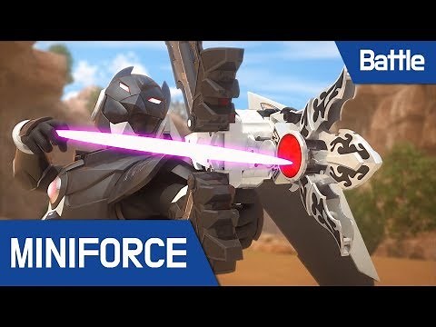 [MiniForce Battle Scene 6] MiniForce VS Ray