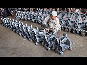 Incredible Process of Making Quality Chaff Cutter | Factory Manufacturing Process