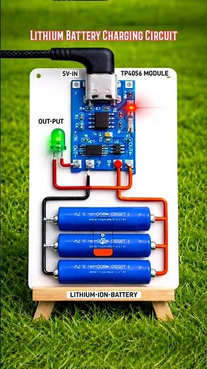 TP4056 Lithium-Ion Battery Charging Circuit