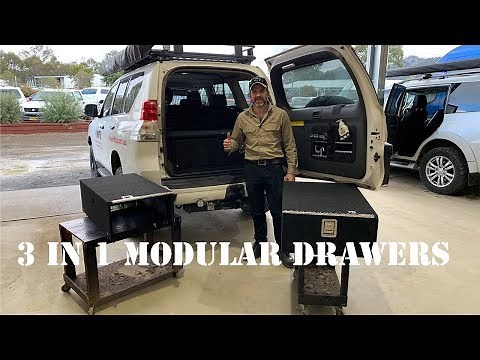 DRIFTAS REVOLUTIONARY "3 IN 1" MODULAR DRAWER SYSTEM