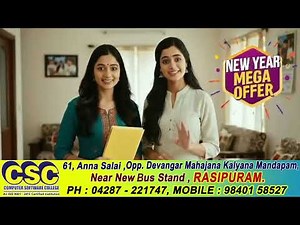 CSC New Year Mega Offer 2026 | AI, Java, Data Science & Full Stack Developer Courses